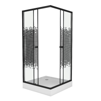 Душевой уголок NIAGARA NG-010-14Q BLACK
