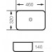 Раковина GROSSMAN GR-4041BW Раковина GROSSMAN GR-4041BW