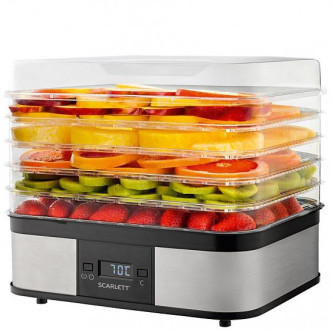 Сушилка для овощей SCARLETT SC-FD421T19 Сушилка для овощей SCARLETT SC-FD421T19