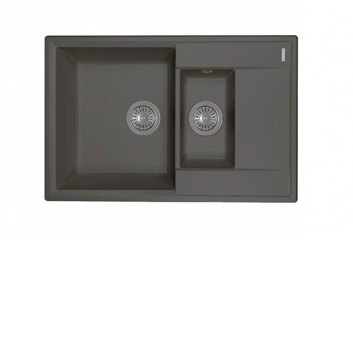 Кухонная мойка FLORTEK Консул 760К антрацит (23.025.D0760.302) Кухонная мойка FLORTEK Консул 760К антрацит (23.025.D0760.302)
