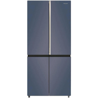 Холодильник WEISSGAUFF WCD 590 NoFrost Inverter Premium Biofresh Blue Glass