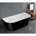 Ванна FRANK F6163 White+Black Ванна FRANK F6163 White+Black