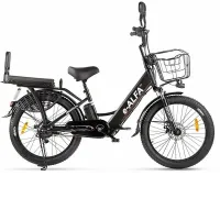 Велогибрид GREEN CITY e-ALFA New черный Велогибрид GREEN CITY e-ALFA New черный
