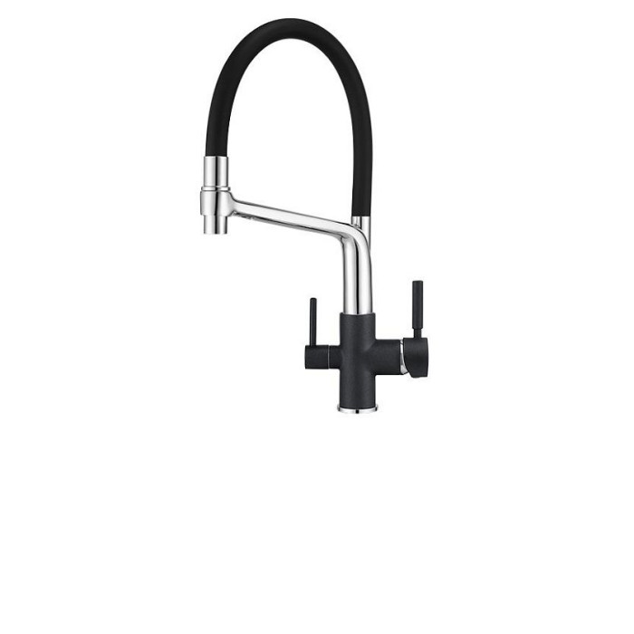 Смеситель GRANULA GR-0083 шварц Смеситель GRANULA GR-0083 шварц