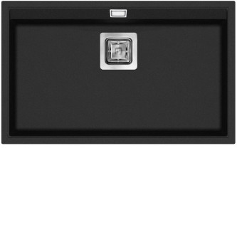Кухонная мойка AQUASANITA Delicia SQD101AW (black metallic 601)