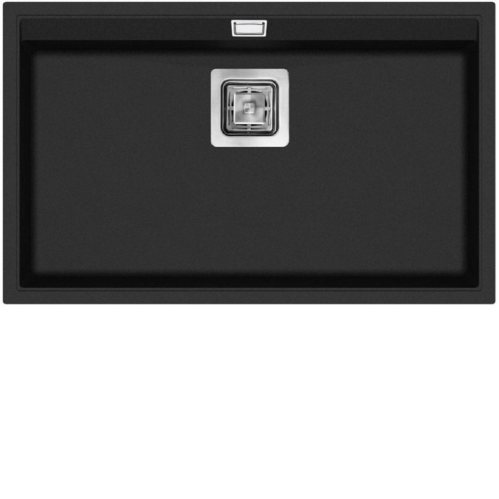 Кухонная мойка AQUASANITA Delicia SQD101AW (black metallic 601)