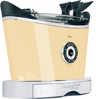 Тостер BUGATTI volo 13-voloc cream Тостер BUGATTI volo 13-voloc cream