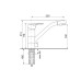 Смеситель WEISSGAUFF WG 01008 Anthracite