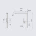 Смеситель FALMEC PURE STEEL (MPSF.00#SSF) Смеситель FALMEC PURE STEEL (MPSF.00#SSF)