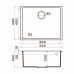 Кухонная мойка OMOIKIRI Bosen 54-U-GR (4993539) Кухонная мойка OMOIKIRI Bosen 54-U-GR (4993539)