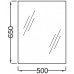 Зеркало JACOB DELAFON Escale EB1081-NF 50х65 см Зеркало JACOB DELAFON Escale EB1081-NF 50х65 см