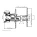 Кронштейн BAFF HP2S 26-65 Кронштейн BAFF HP2S 26-65