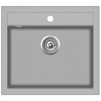Кухонная мойка AQUASANITA Quadro SQQ100W (argent 220)