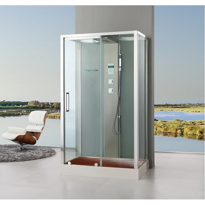 Душевая кабина ACQUAZZONE Helena 120SL-L с паром Душевая кабина ACQUAZZONE Helena 120SL-L с паром