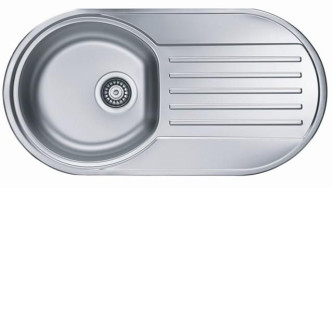 Кухонная мойка ALVEUS Form 40 NAT-90 832X437 (в комплекте с сифоном)