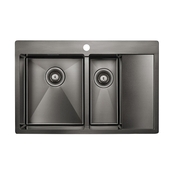 Кухонная мойка PAULMARK Union PM537851-GML Кухонная мойка PAULMARK Union PM537851-GML
