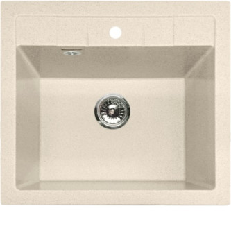Кухонная мойка GRANFEST Quadro GF-Q561 бежевый