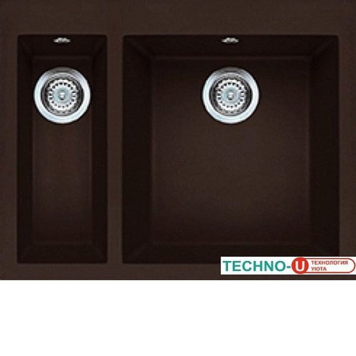 Кухонная мойка ELLECI Quadra 150 Espresso 78