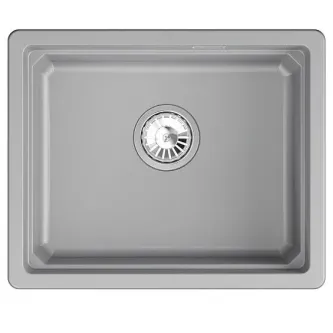 Кухонная мойка GRANULA KS-5501iU алюминиум Кухонная мойка GRANULA KS-5501iU алюминиум
