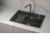 Кухонная мойка GRANULA KS-7301i шварц
