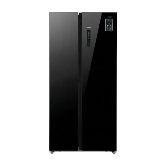 Холодильник TESLER RSD-537BI BLACK GLASS Холодильник TESLER RSD-537BI BLACK GLASS