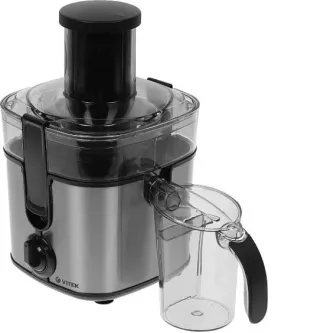 Соковыжималка VITEK VT-1600 (MC) стальной/черный Соковыжималка VITEK VT-1600 (MC) стальной/черный