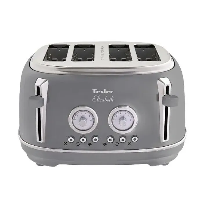 Тостер TESLER TT-445 GREY Тостер TESLER TT-445 GREY