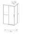 Боковая стенка GROSSMAN 200.K33.05.100.21.02 черный матовый