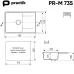 Кухонная мойка PRACTIK PR-M-735-004