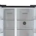 Холодильник TESLER RSD-537BI BLACK GLASS