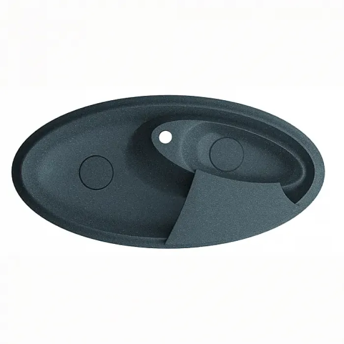 Кухонная мойка MARMORIN Silvanus Black Metalic 500 513 012 черный металлик