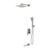 Душевая система скрытого монтажа GROSSMAN 501.K35.05.120 брашированный никель