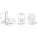 Унитаз GROSSMAN GR-4446SQ Унитаз GROSSMAN GR-4446SQ
