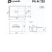 Кухонная мойка PRACTIK PR-M-735-001