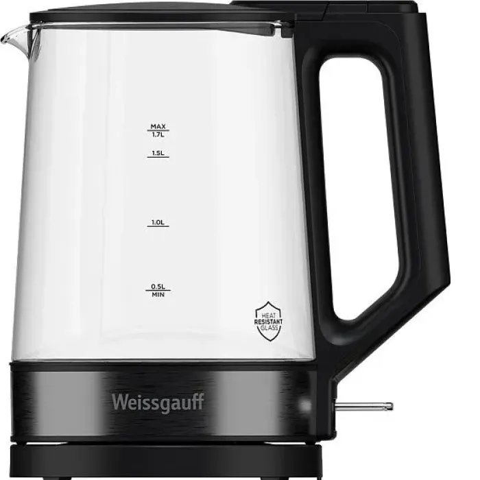 Чайник WEISSGAUFF WK 1700 EcoGlass Nero Чайник WEISSGAUFF WK 1700 EcoGlass Nero