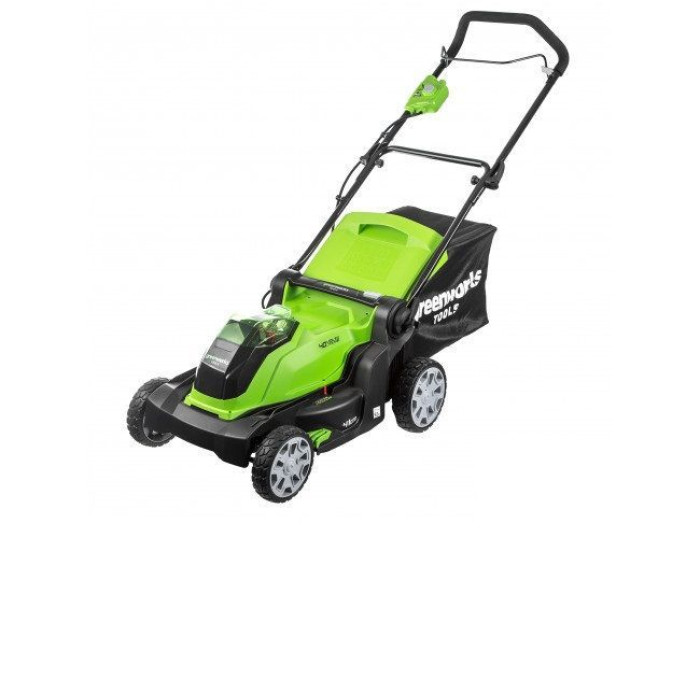 Газонокосилка аккумуляторная GREENWORKS G40LM41K4 Газонокосилка аккумуляторная GREENWORKS G40LM41K4