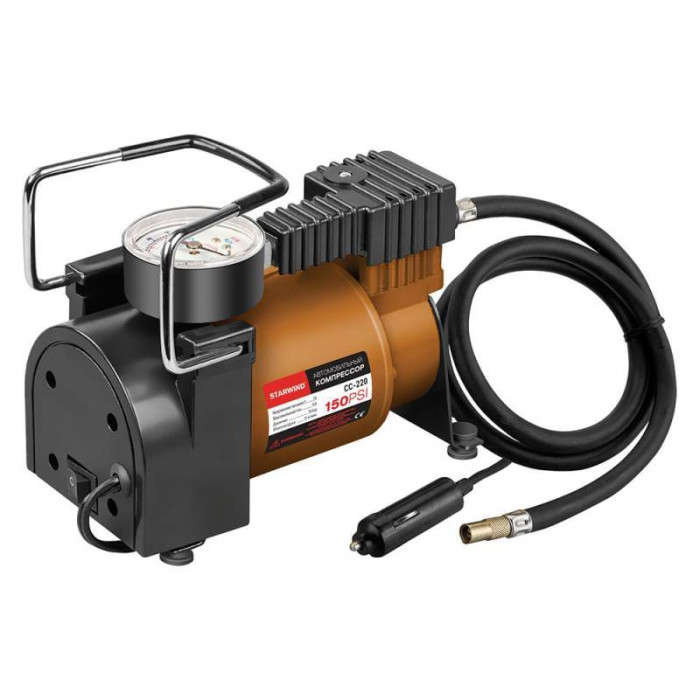 Автомобильный компрессор STARWIND CC-220 Автомобильный компрессор STARWIND CC-220