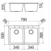Кухонная мойка BARAZZA 1LSO82N