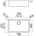 Кухонная мойка BARAZZA 1QR70I
