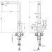 Смеситель GRANFEST GF-Z-5421 white