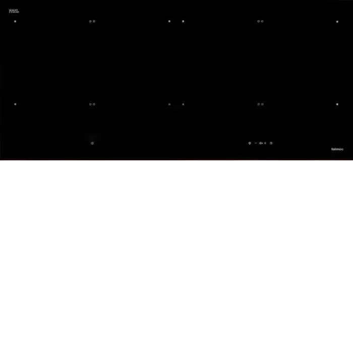 Варочная поверхность FALMEC PIANO INDUZIONE BLACK MATT 88x40 Panoramic (P01F8840.00#ZZZC400F)