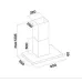 Вытяжка FALMEC PLANE ISOLA WHITE 90 PLUS (CPLI90.E23P2#EUB490F)