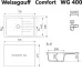 Кухонная мойка WEISSGAUFF WG 400328 Comfort Beige Sand