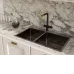 Смеситель RIVELATO Lugano antracite oro
