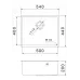 Кухонная мойка RIVELATO Rinox 5444 UN PVD black Кухонная мойка RIVELATO Rinox 5444 UN PVD black