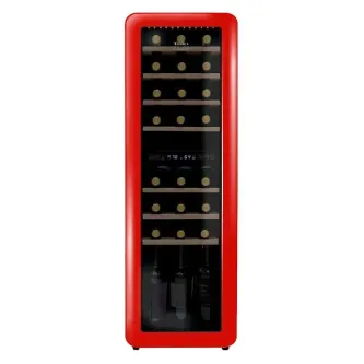 Винный шкаф TESLER CWC-308 RUBY RED Винный шкаф TESLER CWC-308 RUBY RED