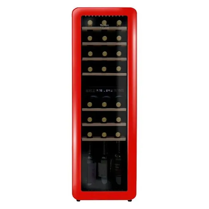 Винный шкаф TESLER CWC-308 RUBY RED Винный шкаф TESLER CWC-308 RUBY RED