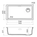 Кухонная мойка OMOIKIRI Kata 76-U/I Side-PA (4997588) Кухонная мойка OMOIKIRI Kata 76-U/I Side-PA (4997588)