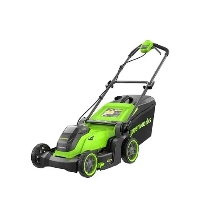Газонокосилка GREENWORKS GD40LM411 2521007 Газонокосилка GREENWORKS GD40LM411 2521007