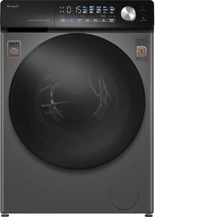 Стиральная машина WEISSGAUFF WM 45126 Steam Direct Drive Deep Grey Стиральная машина WEISSGAUFF WM 45126 Steam Direct Drive Deep Grey